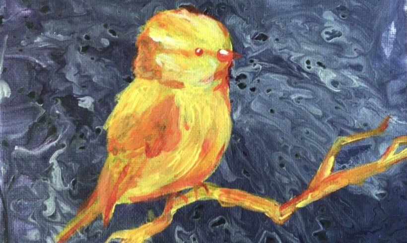 « Pour faire le portrait d‘un oiseau » („Wie man das Portrait eines Vogels malt“) 