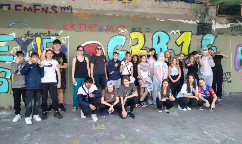 Graffiti-Workshop am Donaukanal