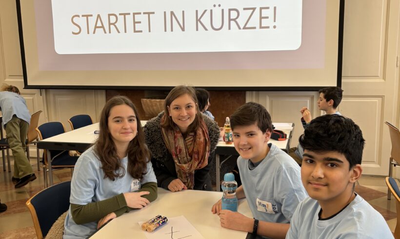 Mathe-Wettbewerb zu dritt!