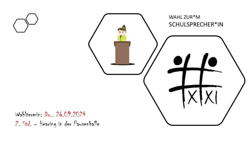 Wahl zur*m Schulsprecher*in